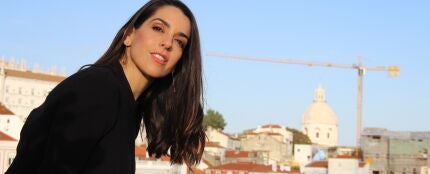 Ruth Lorenzo, en uno de los miradores de Lisboa