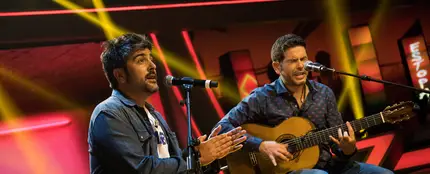 Estopa interpreta en directo en 'El Hormiguero 3.0' su nuevo single 'Fuego' Estopa interpreta en directo en 'El Hormiguero 3.0' su nuevo single 'Fuego'
