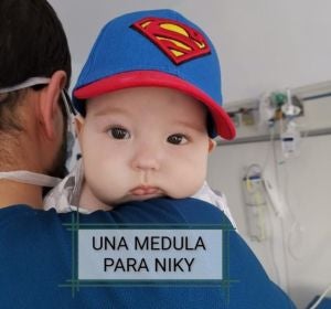 Nico, el bebé de seis meses que busca un donante de médula Nico, el bebé de seis meses que busca un donante de médula