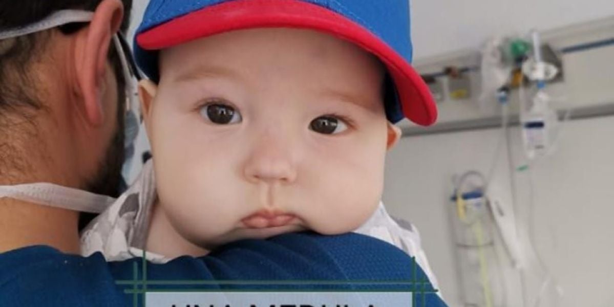 Nico, el bebé de seis meses que busca un donante de médula