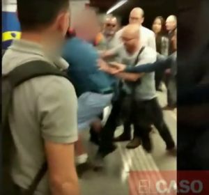 Agresión a un carterista Agresión a un carterista