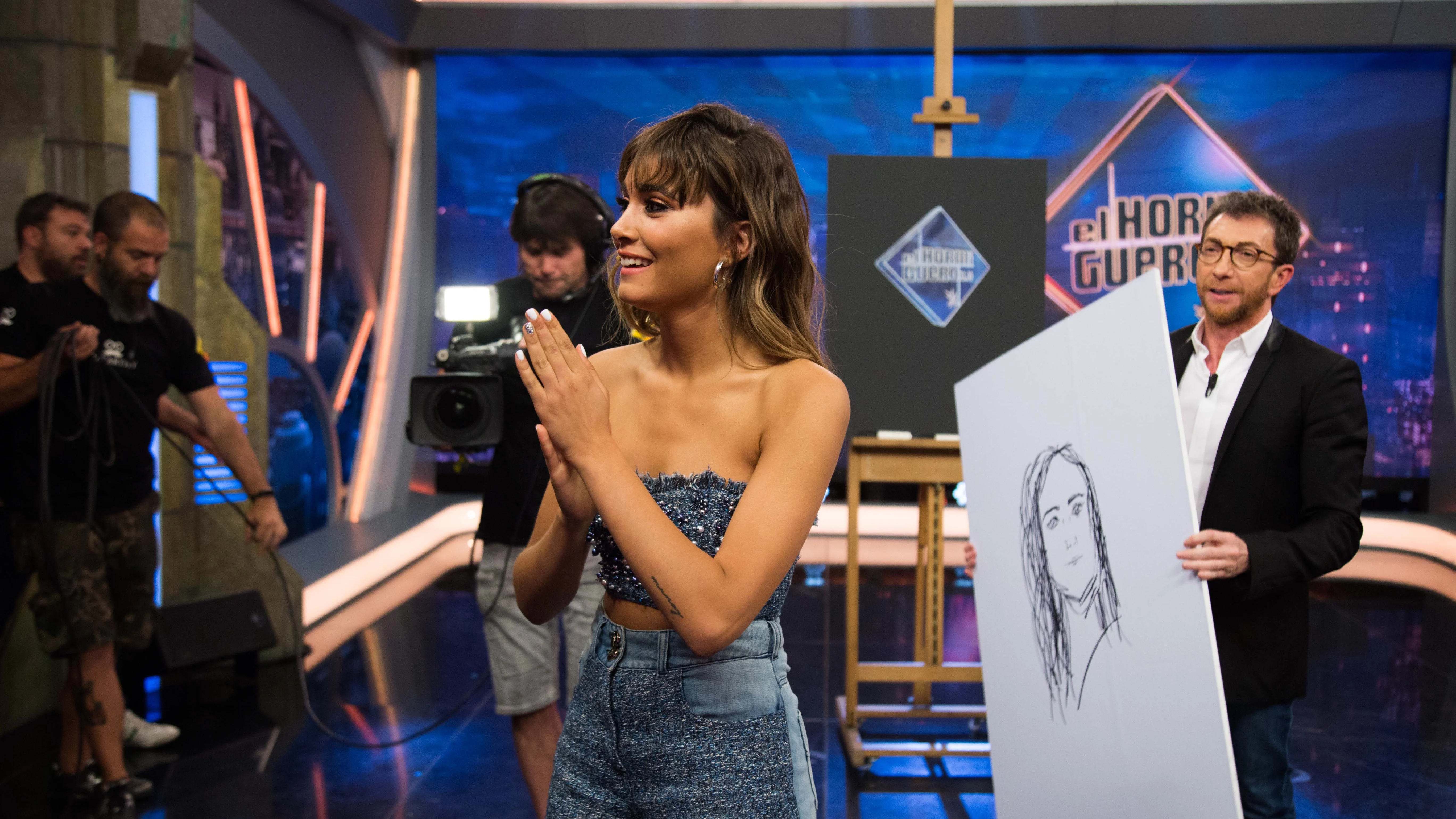 El espectacular retrato a ciegas de Aitana Ocaña en ‘El Hormiguero 3.0’ El espectacular retrato a ciegas de Aitana Ocaña en ‘El Hormiguero 3.0’