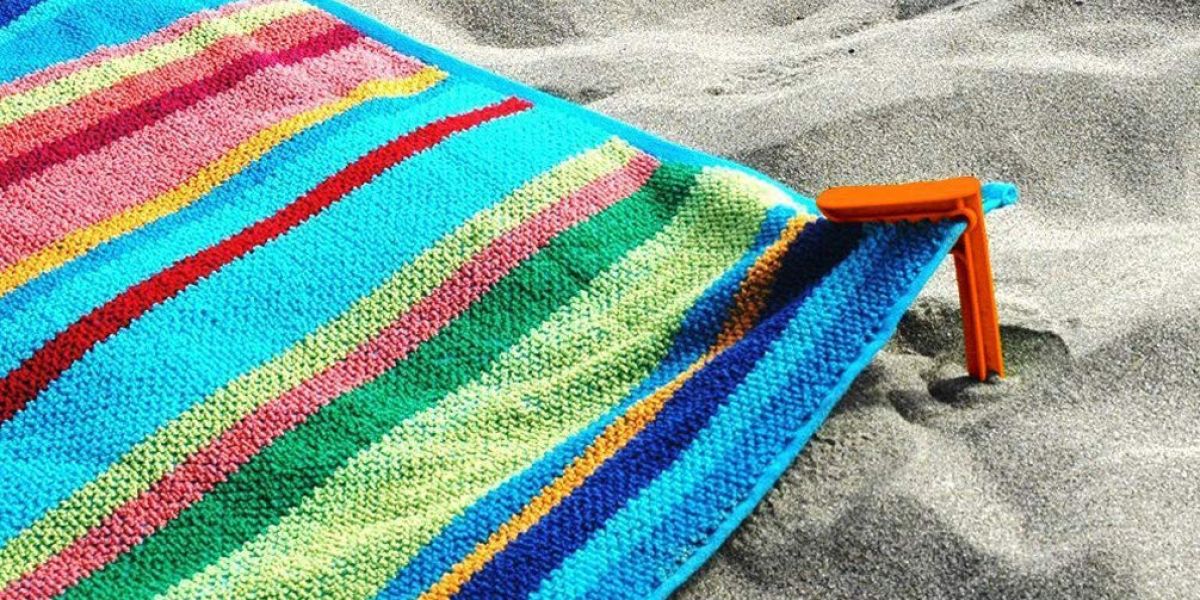 Pinza de toalla para playa