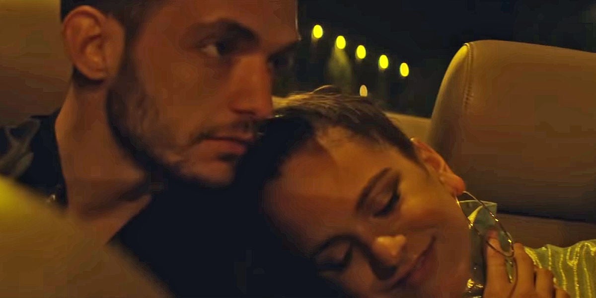 C. Tangana y Rosalía en el vídeo de 'Antes de morirme'