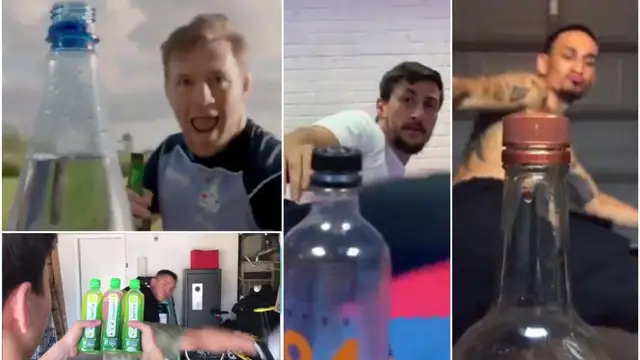 Los últimos deportistas que se han apuntado al #BottleCapChallenge