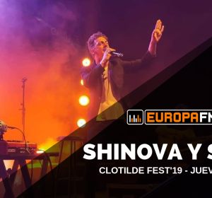 Shinova durante su concierto en el Clotilde Fest con Europa FM Shinova durante su concierto en el Clotilde Fest con Europa FM