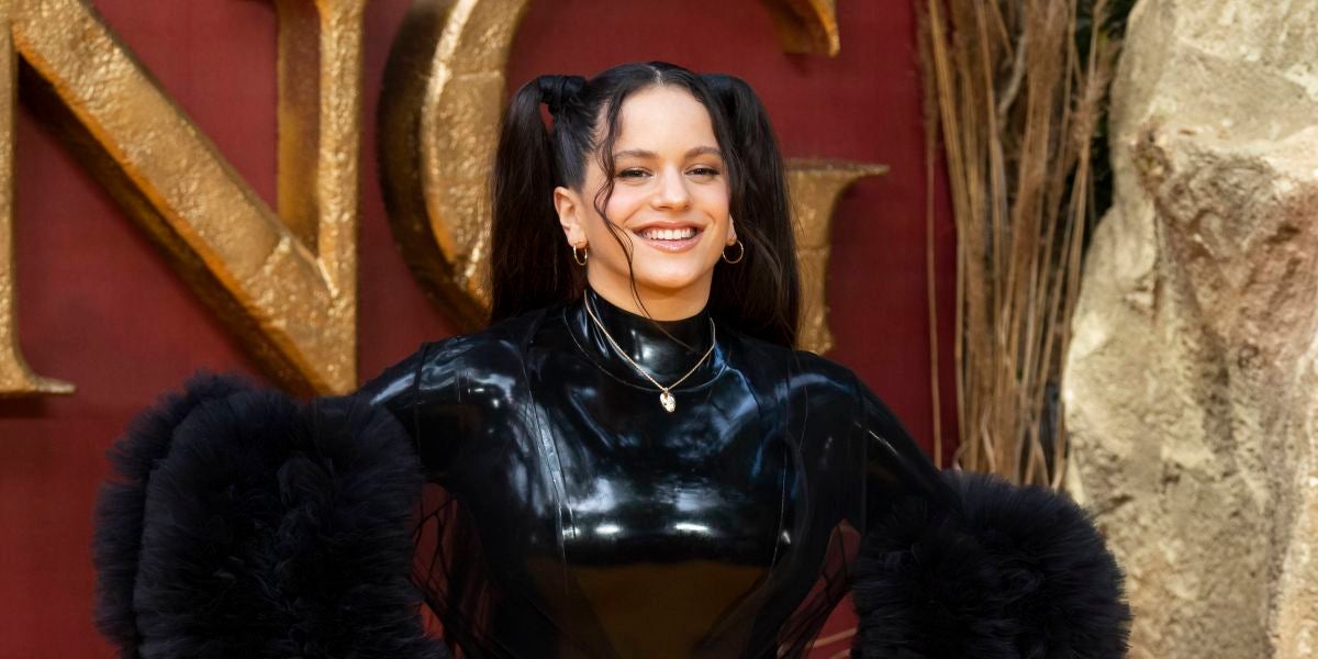 Rosalía en el estreno de 'El Rey León'