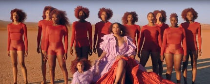 Beyoncé y Blue Ivy en el vídeo de &#39;Spirit&#39;