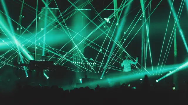 Underworld durante su sesión en Sönar Barcelona