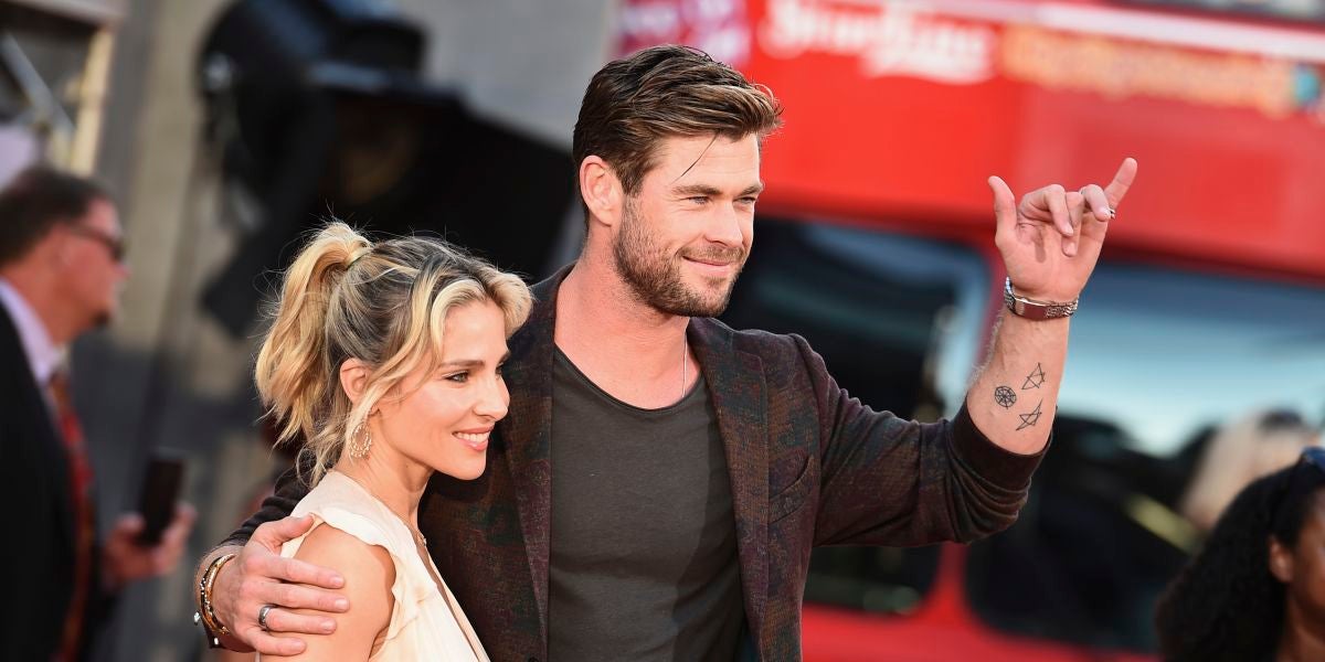 Chris Hemsworth y Elsa Pataky
