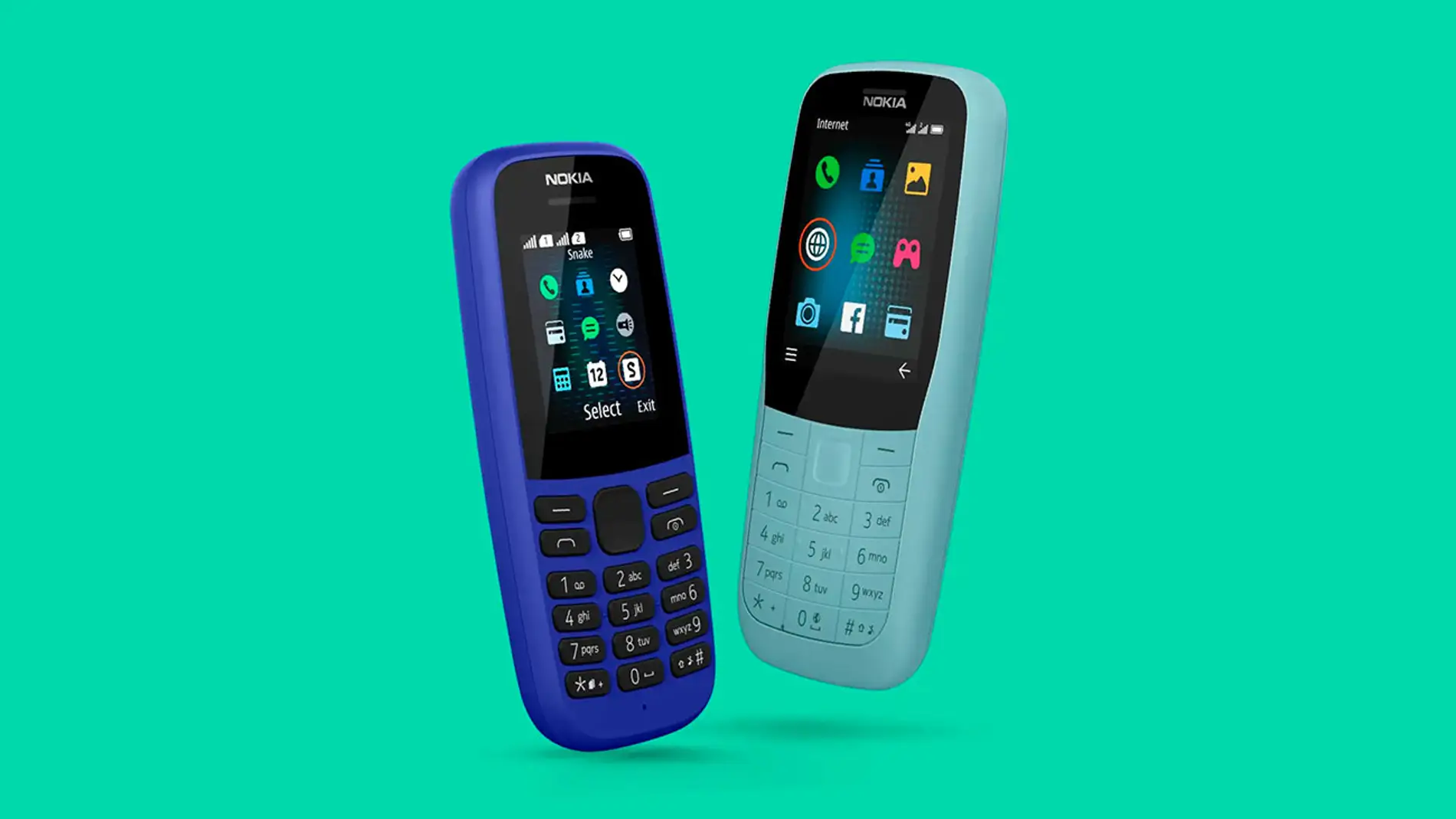 Nokia 105 y Nokia 220 5G