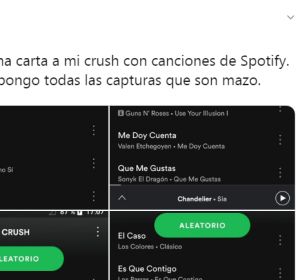 La playlist de Spotify para "su crush" La playlist de Spotify para "su crush"