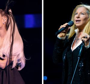Ariana Grande y Barbra Streisand cantan a dúo en Chicago Ariana Grande y Barbra Streisand cantan a dúo en Chicago