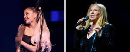 Ariana Grande y Barbra Streisand cantan a dúo en Chicago