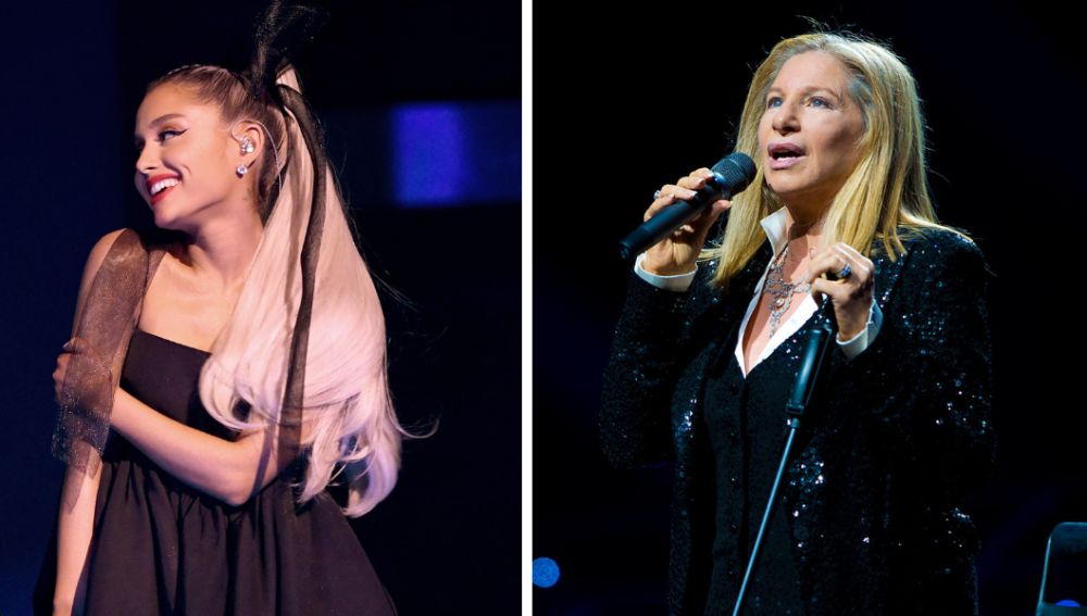 Ariana Grande y Barbra Streisand cantan a dúo en Chicago