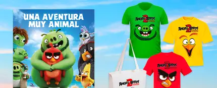 Consigue un pack de merchandising exclusivo de 'Angry Birds 2: La Película' Consigue un pack de merchandising exclusivo de 'Angry Birds 2: La Película'