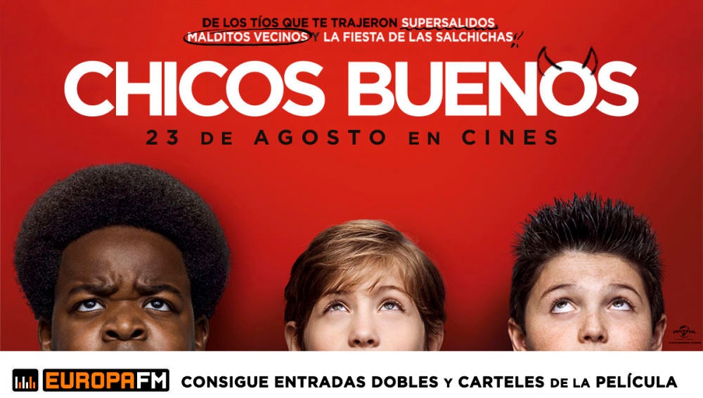 Concurso pack de película 'Chicos Buenos'