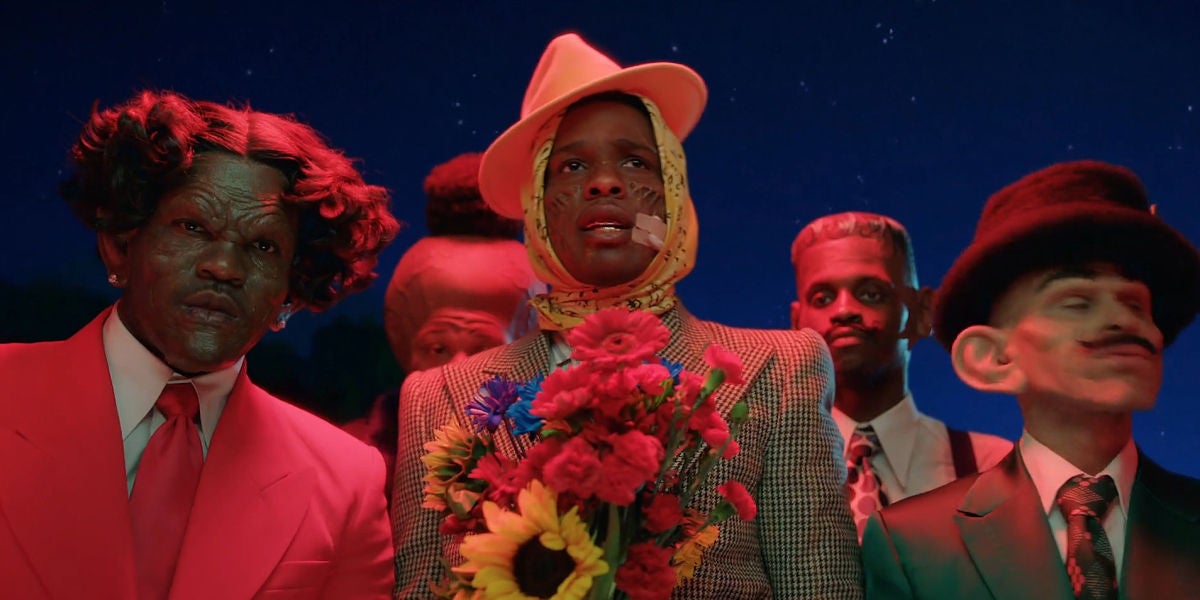 A$AP Rocky en el videoclip de 'Babushka boi'
