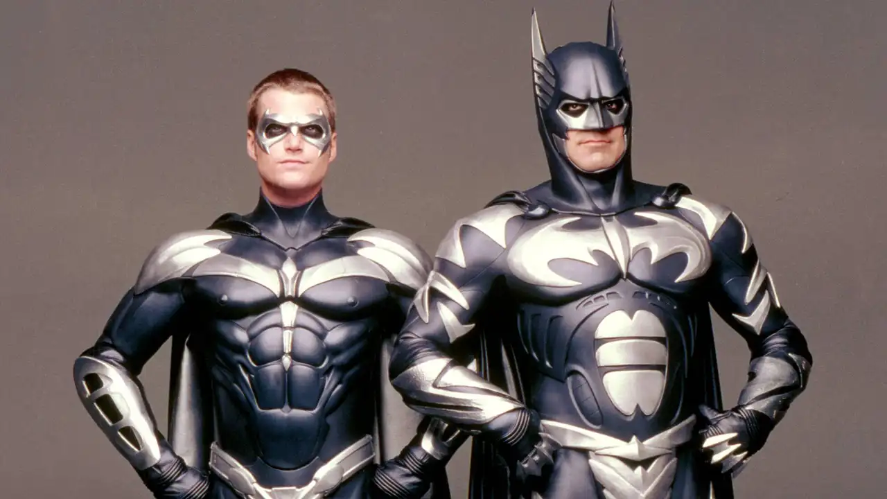 George Clooney y Chris O'Donnell para 'Batman y Robin' George Clooney y Chris O'Donnell para 'Batman y Robin'