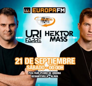 Fiesta Europa FM con Uri Farré y Hektor Mass Fiesta Europa FM con Uri Farré y Hektor Mass