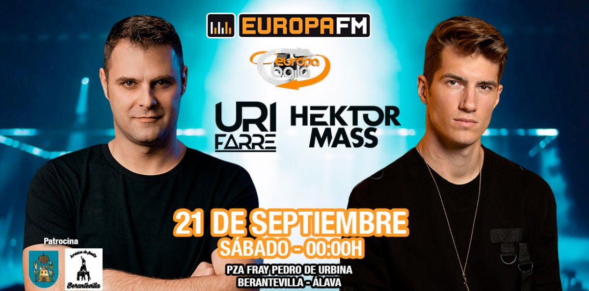 Fiesta Europa FM con Uri Farré y Hektor Mass