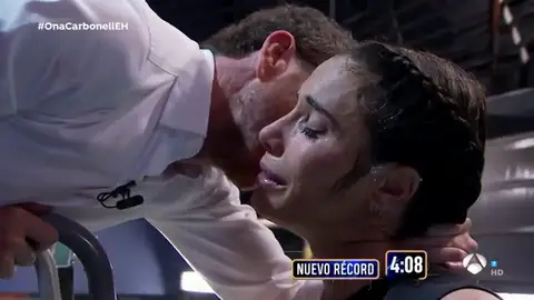 Pilar Rubio bate el récord de la apnea, el reto más extremo de 'El Hormiguero 3.0', superando los 4 minutos sin respirar bajo el agua Pilar Rubio bate el récord de la apnea, el reto más extremo de 'El Hormiguero 3.0', superando los 4 minutos sin respirar bajo el agua