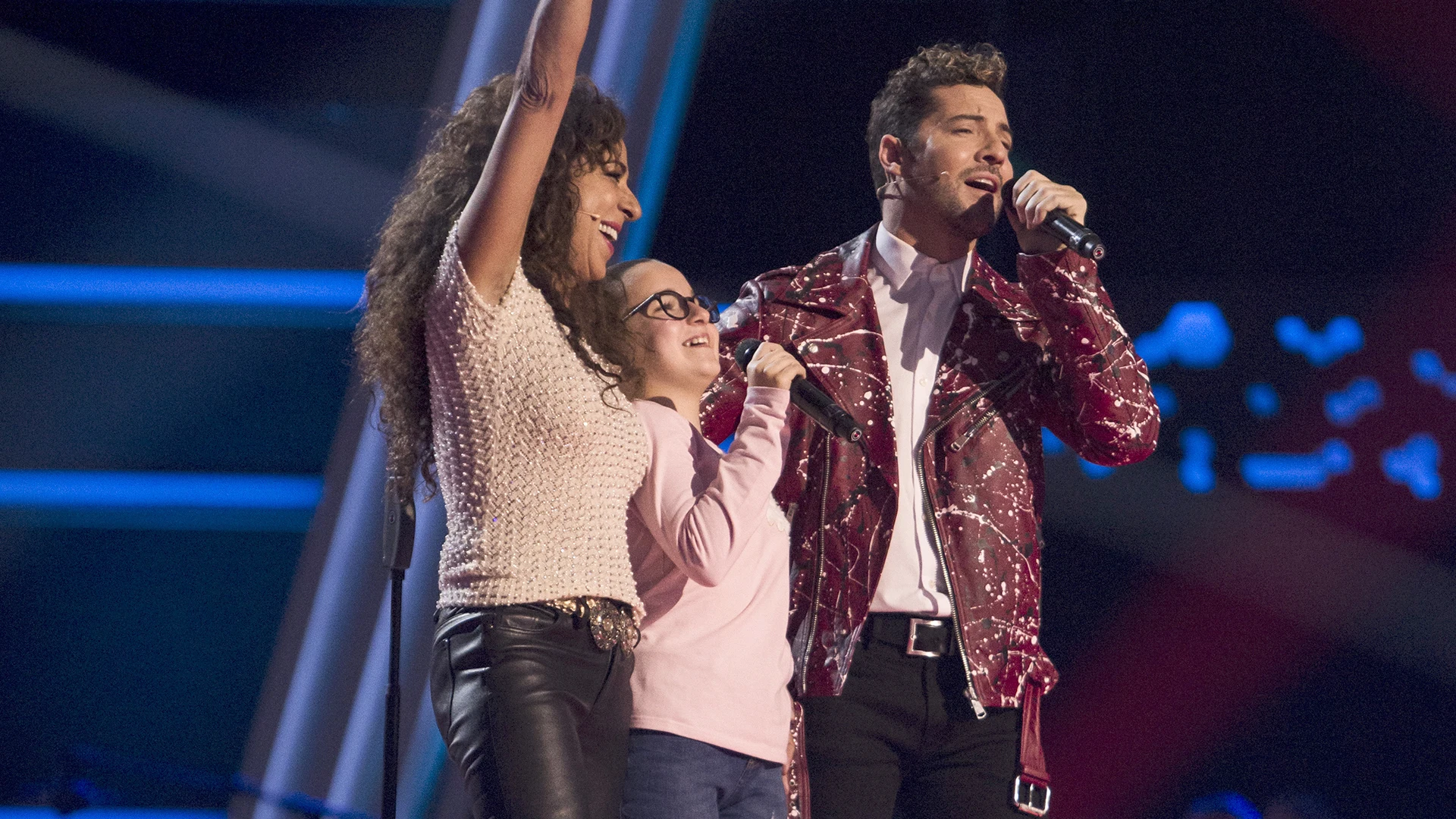 David Bisbal, Rosario Flores y Paloma Puelles cantan ‘Lucía’ en las Audiciones a ciegas de ‘La Voz Kids’