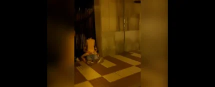 Graban a una pareja practicando sexo en mitad de la calle en Castellón Graban a una pareja practicando sexo en mitad de la calle en Castellón