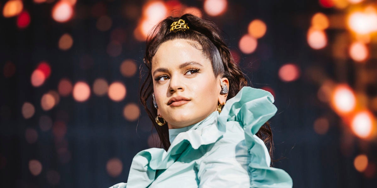 Rosalía en concierto