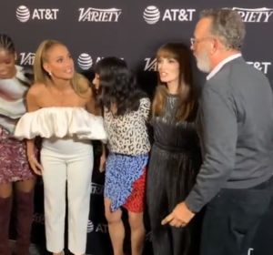 J.Lo y Tom Hanks J.Lo y Tom Hanks