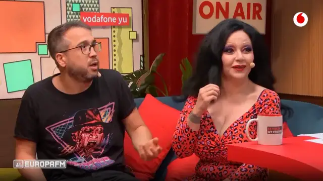 Alaska y Aníbal Gómez en 'yu, no te pierdas nada'