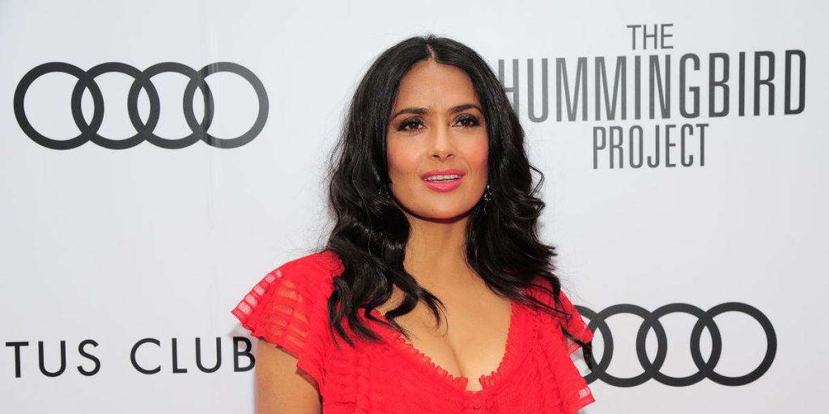 La actriz Salma Hayek