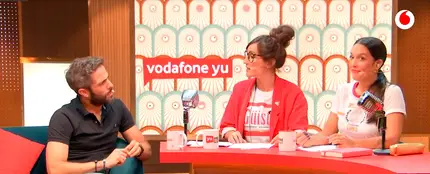 Roberto Leal con Ana Morgade en 'yu no te pierdas nada' Roberto Leal con Ana Morgade en 'yu no te pierdas nada'