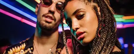Rels B y Damian Coco en el videoclip 'La Latina' Rels B y Damian Coco en el videoclip 'La Latina'