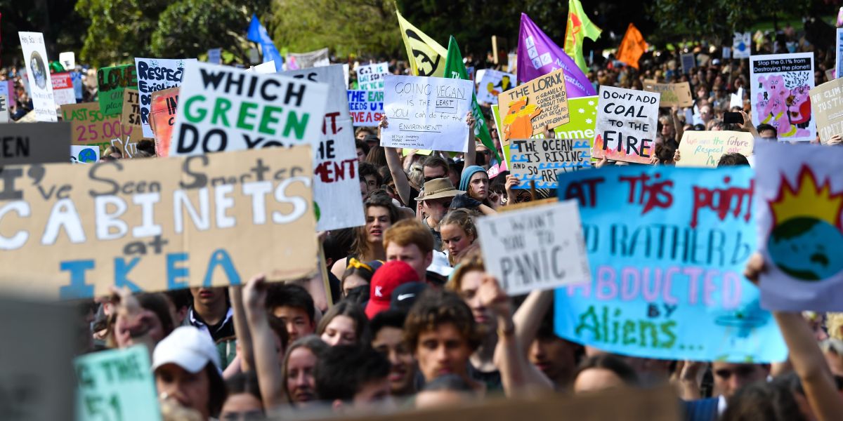 Protestas por el cambio climático