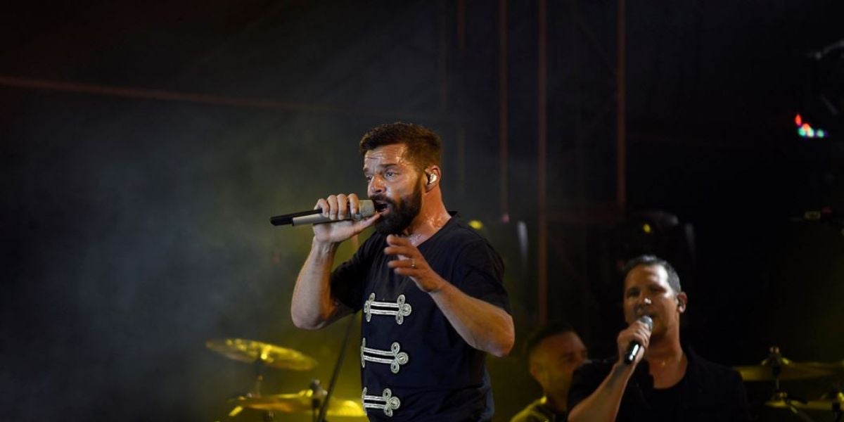 Ricky Martin en la cumbre Mundial de los Premios Nobel de la Paz en Mérida