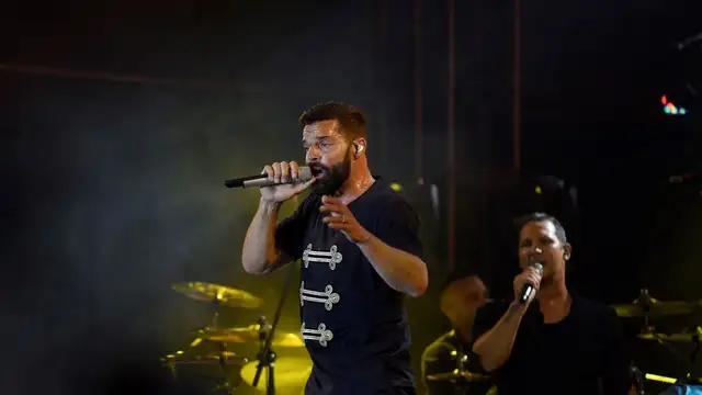 Ricky Martin en la cumbre Mundial de los Premios Nobel de la Paz en Mérida