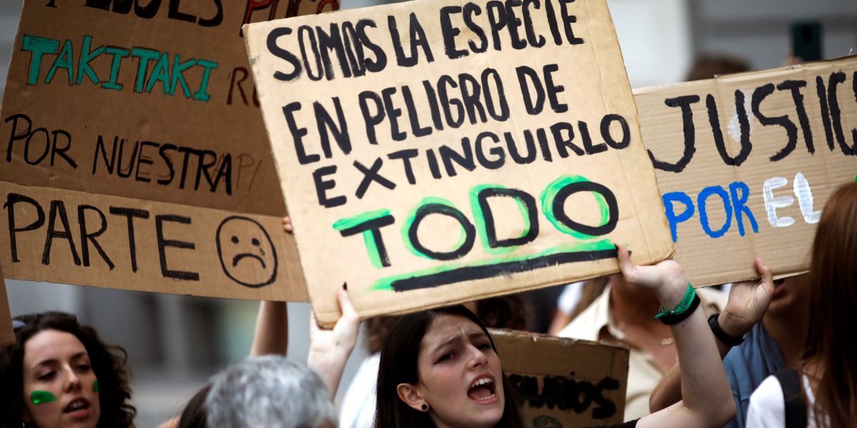 Lucha por el cambio climático