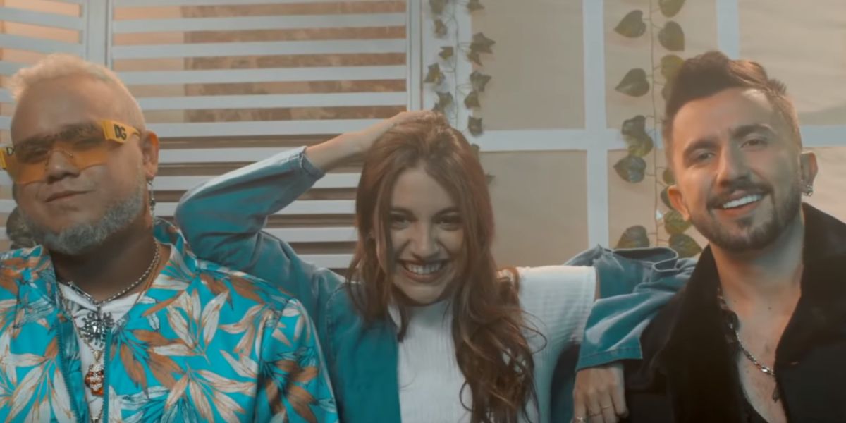 Yera, Ana Guerra y Nabález en el vídeo de 'El Viajero'