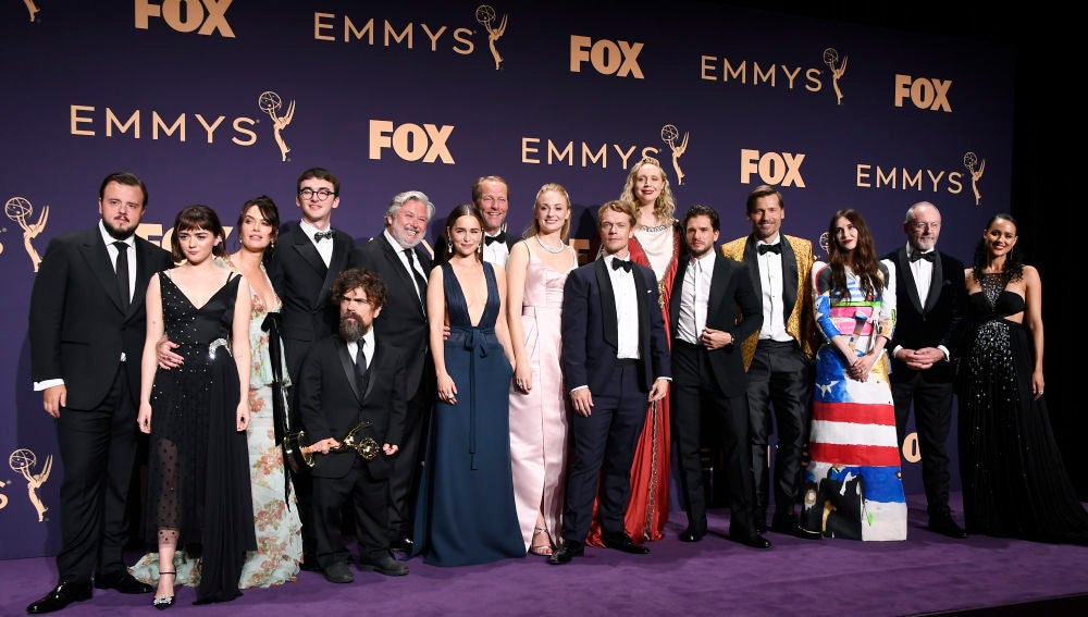 El elenco de 'Juego de Tronos' en Emmy 2019