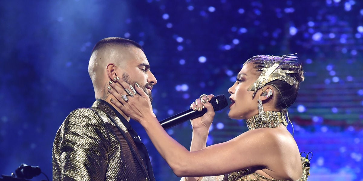 Maluma y Jennifer Lopez