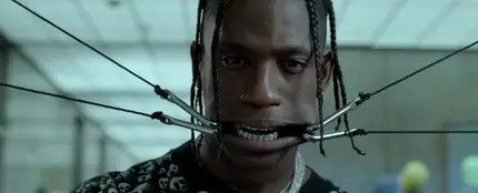 Travis Scott en el vídeo de 'Highest In The Room' Travis Scott en el vídeo de 'Highest In The Room'