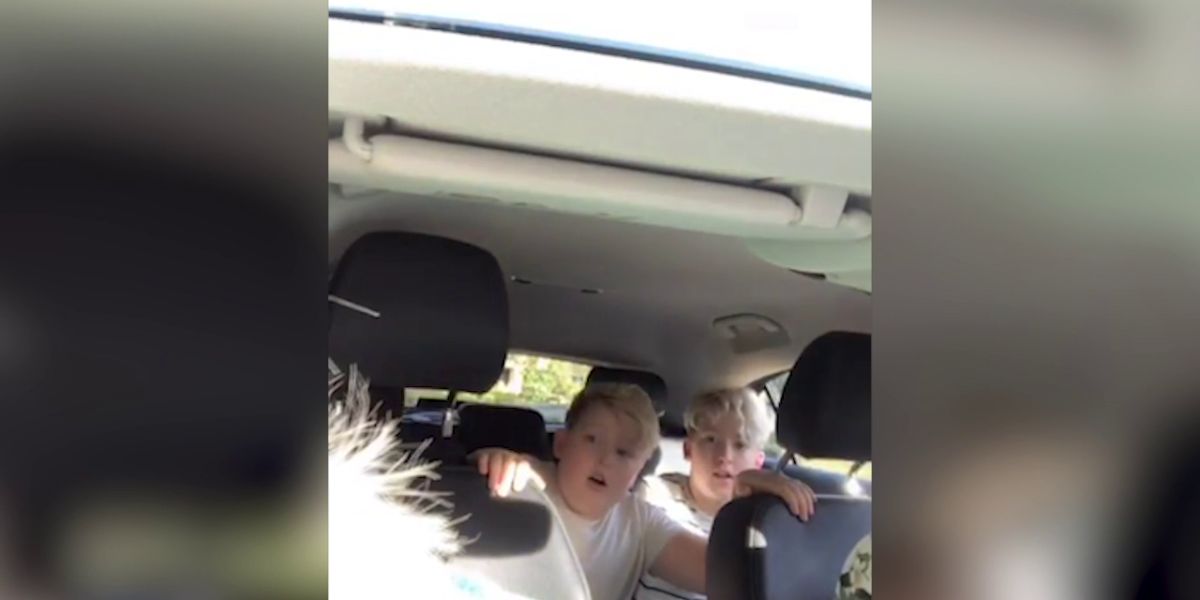 Madre gasta una broma a sus hijos