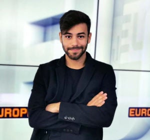 Agoney en los estudios de Europa FM Agoney en los estudios de Europa FM