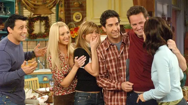 Los protagonistas de 'Friends'