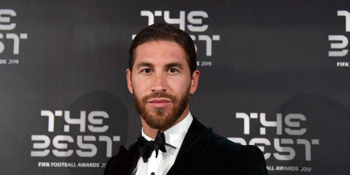 Sergio Ramos en los FIFA Football Awards 2019