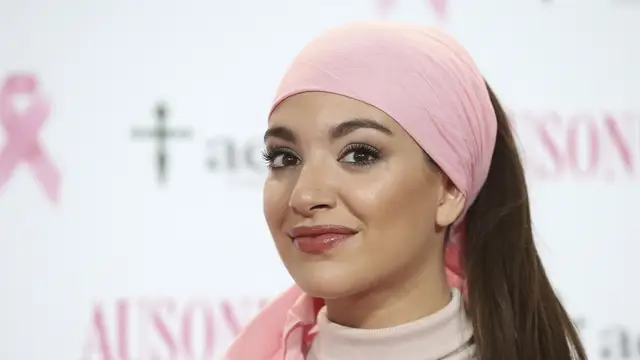 Ana Guerra en la presentación de la nueva campaña de Ausonia