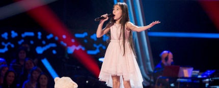 El impresionante regreso de Melani, ganadora de &#39;La Voz Kids&#39;