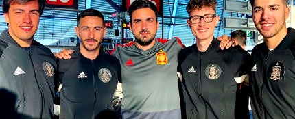 La Selección Española de eFootball con Gravesen, AndoniiPM, Zidane10 y JRA Lion viaja con La Roja