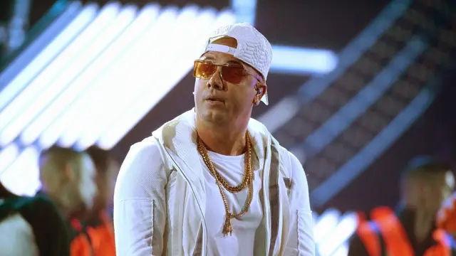 El cantante Wisin durante una actuación